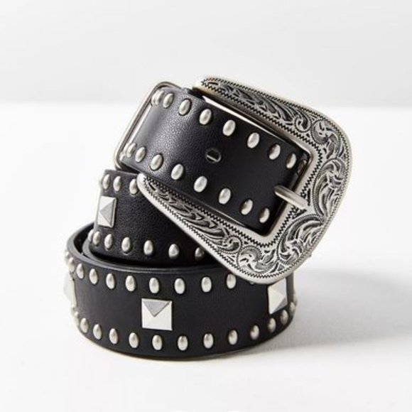 Urban Outfitters Studded Western Belt - Picture 1 of 7